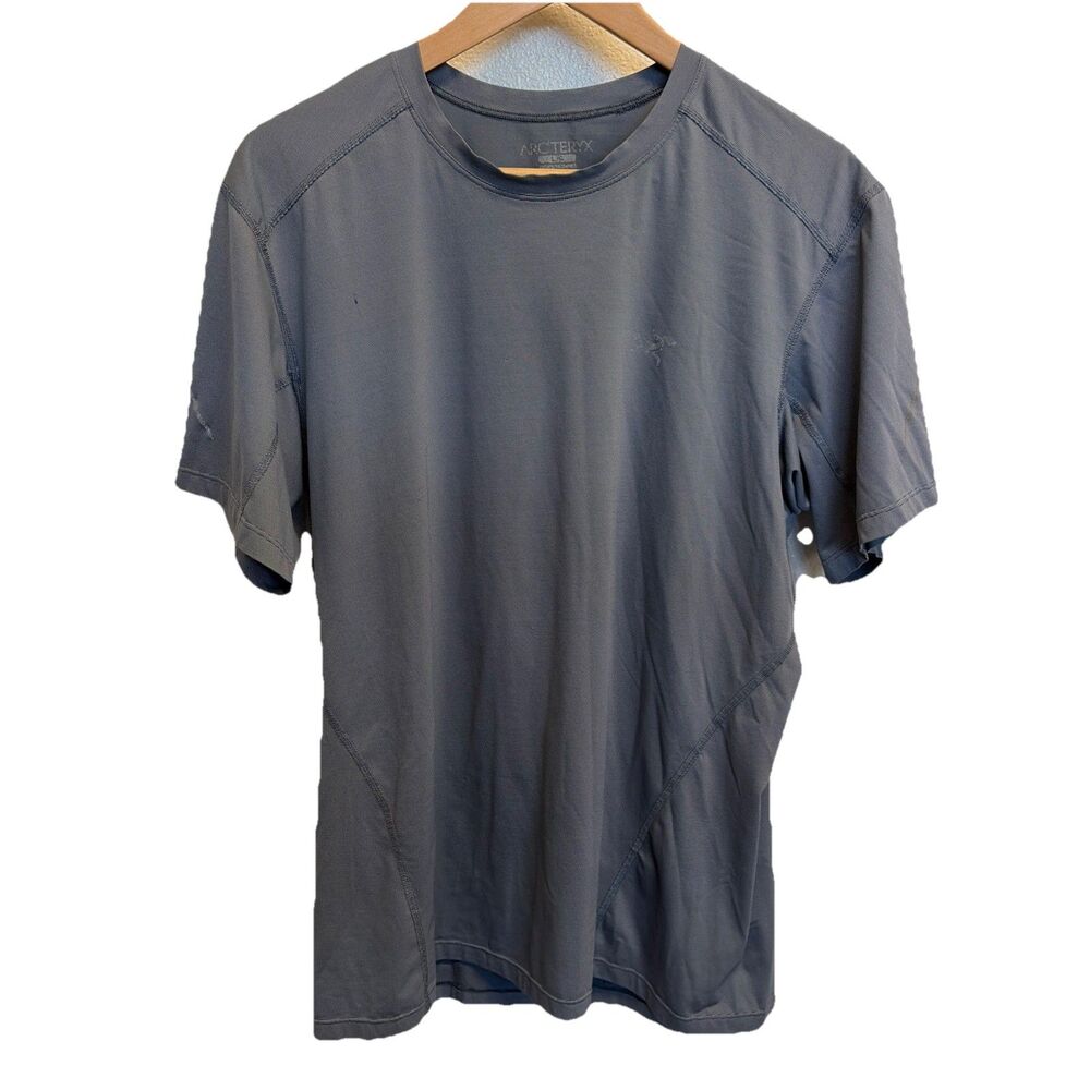 Arc'teryx Men's Black Short Sleeve Regular Fit Crew Neck T-Shirt Size L